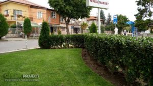 Озеленяване на центъра на с. Мрамор