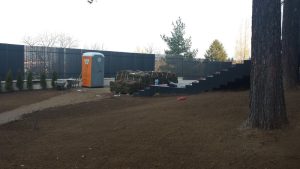 Озеленяване на двор в София – кв. Бояна (6)