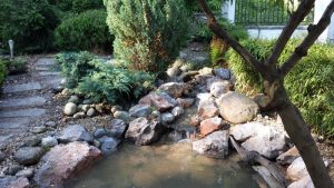 декоративно езеро в гр. Банкя