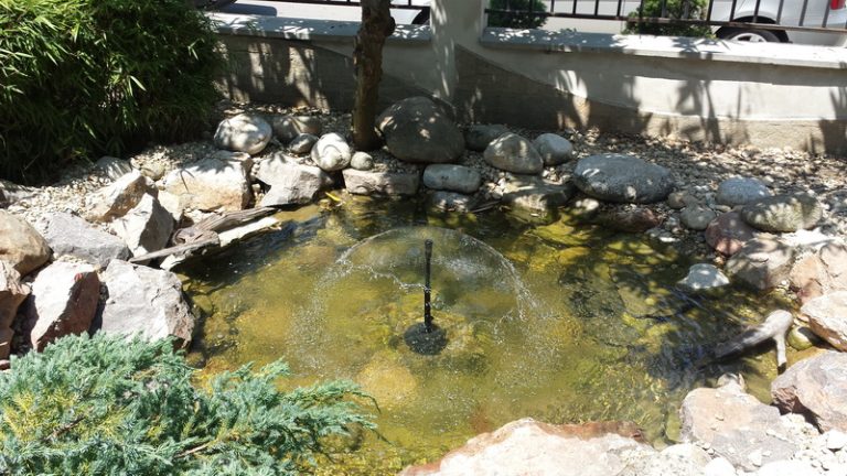 декоративно езеро в гр. Банкя