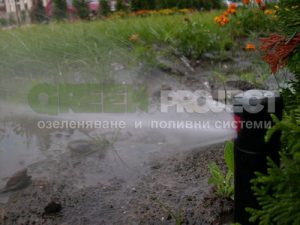 поливна система в Слънчев бряг хотел Dawn park