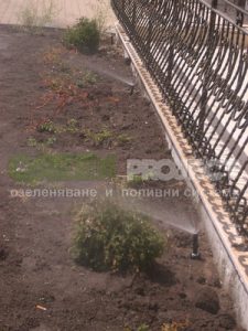 поливна система в Слънчев бряг хотел Dawn park