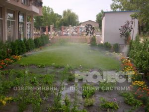 поливна система в Слънчев бряг хотел Dawn park