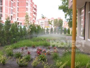 поливна система в Слънчев бряг хотел Dawn park