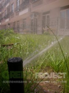 поливна система в Слънчев бряг хотел Dawn park