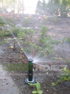 поливна система в Слънчев бряг хотел Dawn park