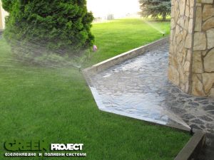 Поливна система в частен двор в гр. Нови Искър