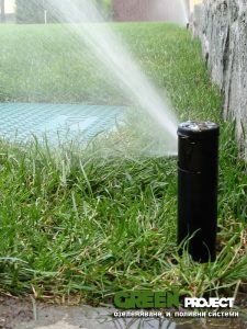 Поливна система в частен двор в гр. Нови Искър