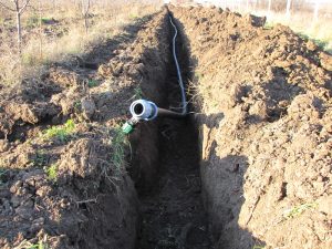 Капково напояване в с. Хаджидимитрово