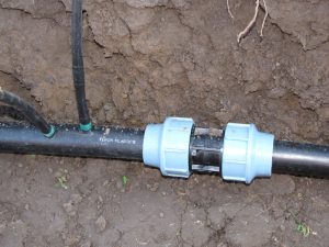 Капково напояване в с. Хаджидимитрово