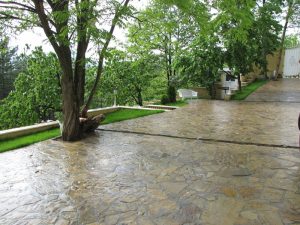 Затревяване с тревни смески на вилен парцел в село Луково