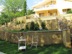 Затревяване с тревни смески на вилен парцел в село Луково