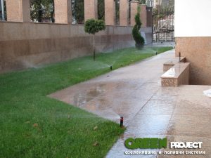 Поливна система в двор в гр. Нови Искър (2)