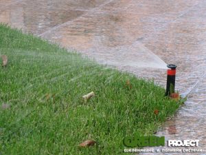 Поливна система в двор в гр. Нови Искър (2)