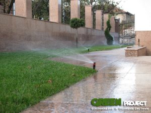 Поливна система в двор в гр. Нови Искър (2)