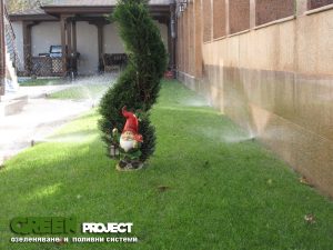 Поливна система в двор в гр. Нови Искър (2)