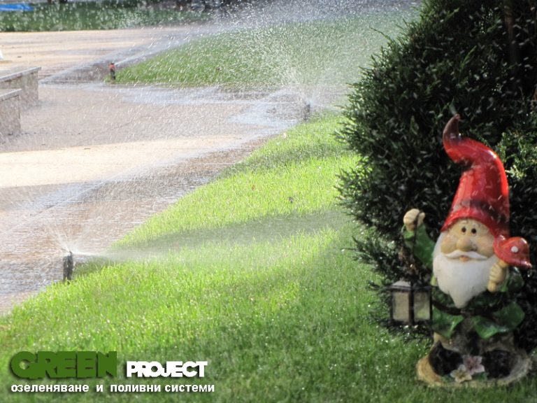 Поливна система в двор в гр. Нови Искър (2)