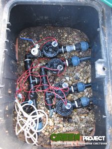 Поливна система в двор в гр. Нови Искър (2)