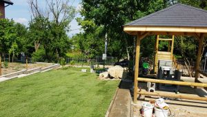 Озеленяване на двор в Бояна 8