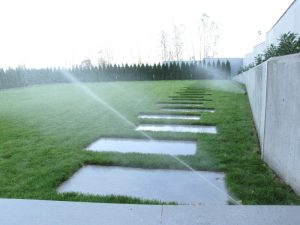 поливна система на двор в София, кв. Бояна – 3