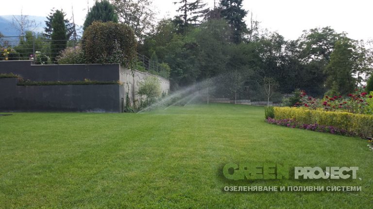 Поливна система в гр. София кв. Бояна 7