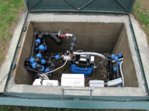 Поливна система във вилна зона Ярема