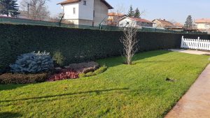 Озеленяване на вила в с. Голяновци