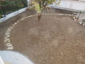 Озеленяване на двор в кв. Малинова долина