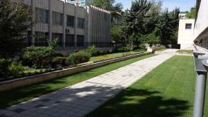 Реконструкция на зелените площи на посослството на Япония