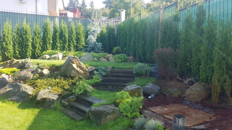 Озеленяване на двор в Симеоново