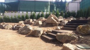 Озеленяване на двор в Симеоново