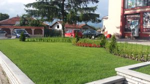 Озеленяване на центъра на с. Мрамор