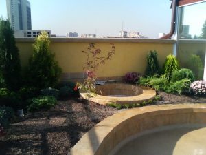 покривно озеленяване на сграда в гр. София