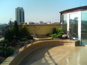 покривно озеленяване на сграда в гр. София