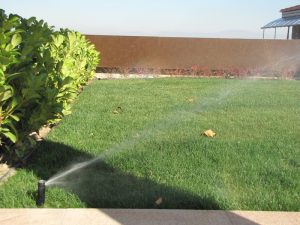 поливна система в резиденция на държавата Катар