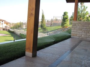 поливна система в резиденция на държавата Катар