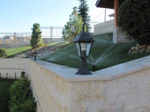 поливна система в резиденция на държавата Катар