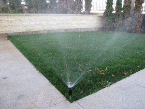 поливна система в резиденция на държавата Катар