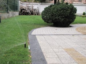 поливна система на двор в Малинова долина