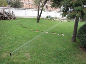 поливна система на двор в Малинова долина