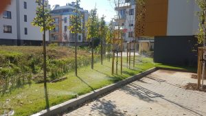Поливна система в Студентски град