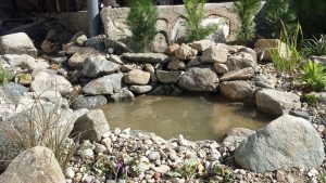 Декоративно езеро в гр. Кресна