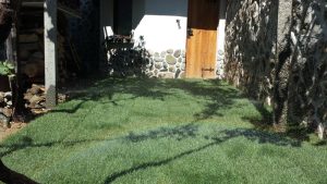 Озеленяване на къща в Кресна