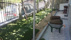 Озеленяване на Двор в Кресна – 2