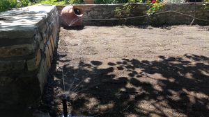 Поливна система в Гърция, о. Тасос