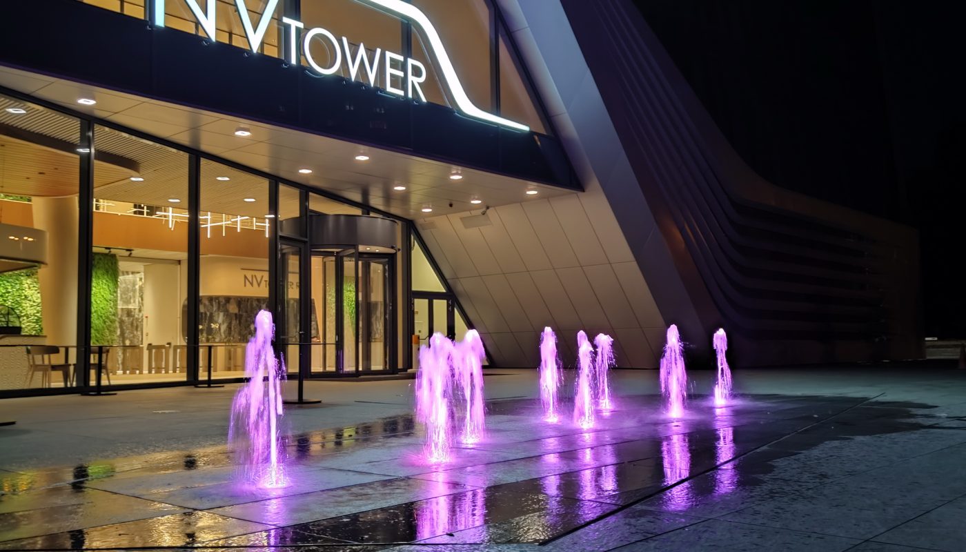 фонтан NV Tower
