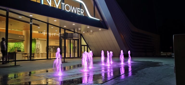 фонтан NV Tower