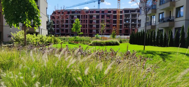 Озеленяване в Студентски град 2