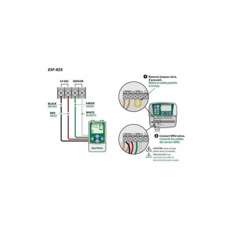 Сензор за дъжд Rain Bird WR2-RFC-868: Rain/Freeze Combo - безжичен - Image 4