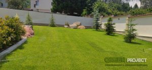 Озеленяване на двор в кв. Бояна 12